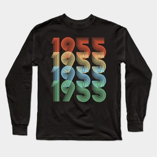 Retro 1955 Birthday Long Sleeve T-Shirt
